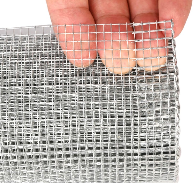 Xicooka Galvanized Hardware Cloth 1/8 Inch Wire Mesh Roll – Ideal for Garden Fencing, Chicken Coops, DIY Projects, and Beekeeping (16in x 10ft) - Image 4